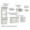thumbnail image 4 of Cocina Integral 300cm Blanco Topazio Madesa 01, 4 of 8