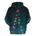 thumbnail image 6 of Christmas Tree Light Regular Fit Hoodie, Sporty Pullover Hooded Sweatshirt for Men Women M, 6 of 6
