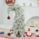 thumbnail image 1 of Árbol de Navidad con Cabeza Torcida - Decoración Navideña de Mesa de Plástico Rosa o Blanco de 20 Pulgadas para El Hogar, 1 of 5