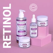 Dermatouch Retinol Face Serum Anti Aging Skin Care Formula with Hyaluronic Acid, 1.7 fl Oz
