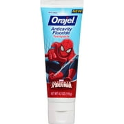 Orajel Spider-Man Anticavity Fluoride Toothpaste, Berry Blast 4.2 oz