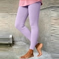 thumbnail image 2 of Ashyfjp Womens Leggings Casual Solid Color Ribbed Knit High Waist Slim Fit Full Length Stretch Pants for Versatile Daily Wear, Size (S-XXL), 2 of 7