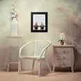 thumbnail image 4 of Fab Funky 12x14 Black Modern Framed Museum Art Print Titled - Party Pugs Pair, 4 of 5