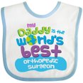 thumbnail image 3 of Inktastic Orthopedic Surgeon Daddy Boys or Girls Baby Bib, 3 of 4