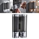 thumbnail image 5 of Dispensador manual de jabón para manos Dispensador de desinfectante para manos Montaje en pared Loción Dispensador de jabón para Hotel , 600ml Macarena Dispensador de jabón de montaje en pared, 5 of 7