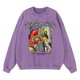 thumbnail image 4 of Sudadera con capucha vintage desgastada con estampado de pintor Sutch Times Square Van Gogh para hombre, ropa de calle, sudaderas de moda, sudadera de algodón, 4 of 5