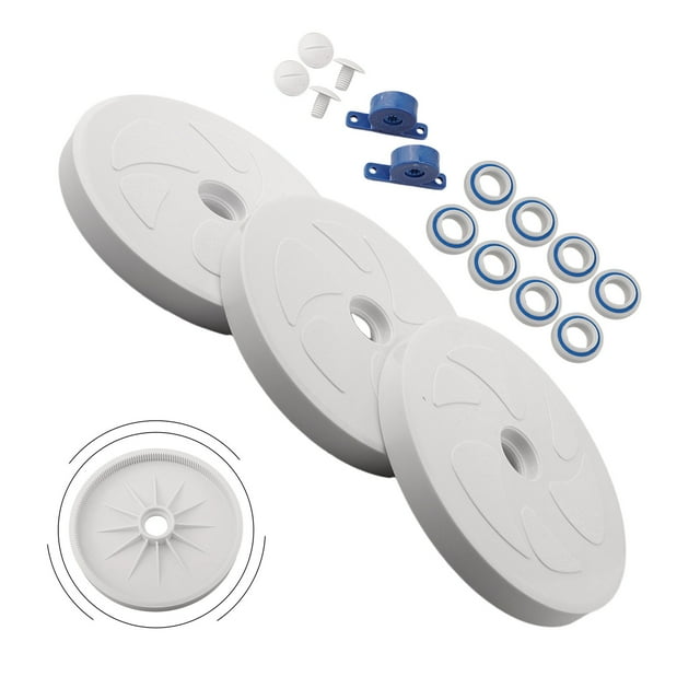 Bgsha Trousse de Remplacement Complète pour Nettoyeurs de Piscine Polaris Modèle 180 280 avec Grandes Roues C6 et Composants de Roulements