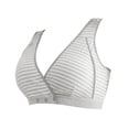 thumbnail image 3 of Baberdicy Underwear Women Women's Breastfeeding Underwear Summer Thin Collection Anti Sagging Pregnant Women's Bra Pregnancy Pure Cotton Tank Top Front Button Bra, 3 of 5