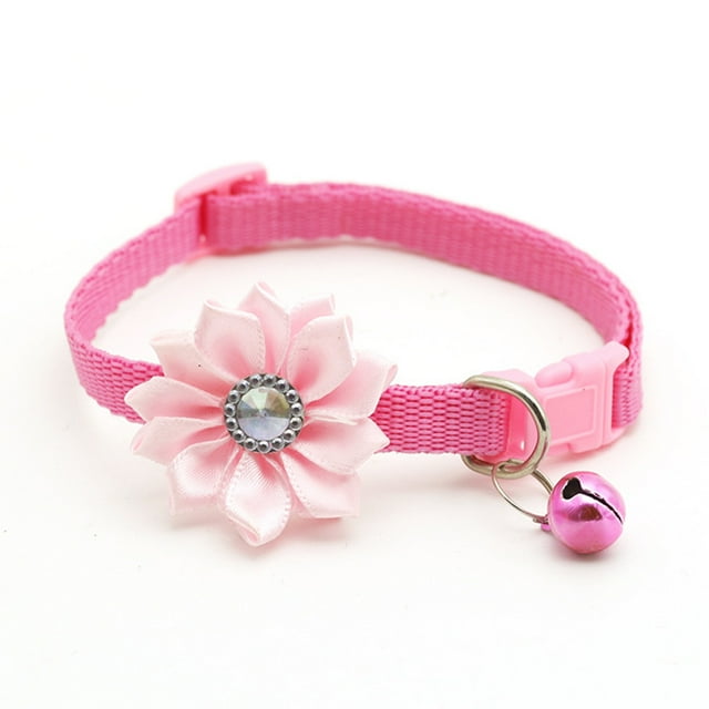 IDEANATEGRATE 2Ud Collar Para Mascotas Con Y Cascabel Ajustable Material Duradero Color Surtido Para Perros Y