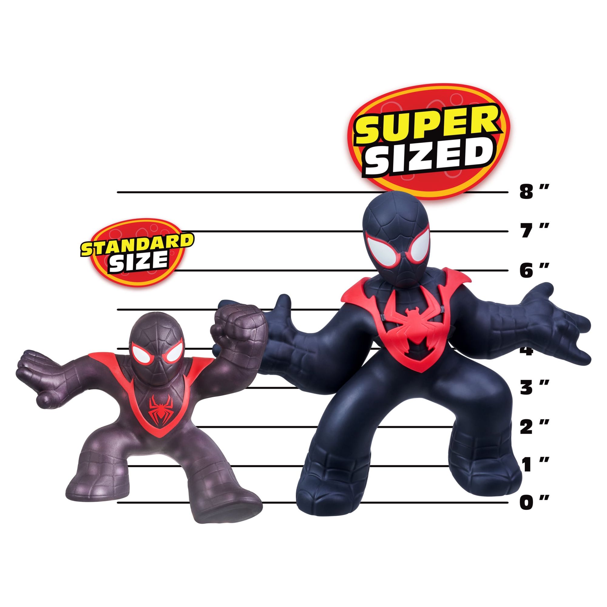 Heroes Of Goo Jit Zu Marvel Supagoo Super Stretchy Spider-Man Miles Morales Multicolor Action Figure - image 2 of 10