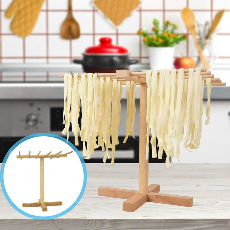 Homemade Pasta Drying Rack for Pasta Making- Really Easy and Cheap