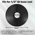 thumbnail image 2 of 2Sets Air Hose Stopper Adjustable Hose Reel Replacement Parts Bumper for 1/2In ID,Auto Rewind Retrac Black rubber, 2 of 7