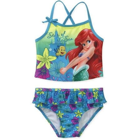 Little Mermaid - Disney Little Mermaid Ariel Baby Toddler Girl Tankini ...