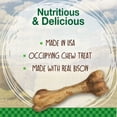 thumbnail image 3 of Nylabone Healthy Edibles Wild All-Natural Long Lasting Chew Treats Bison Large (1 Count), 3 of 11