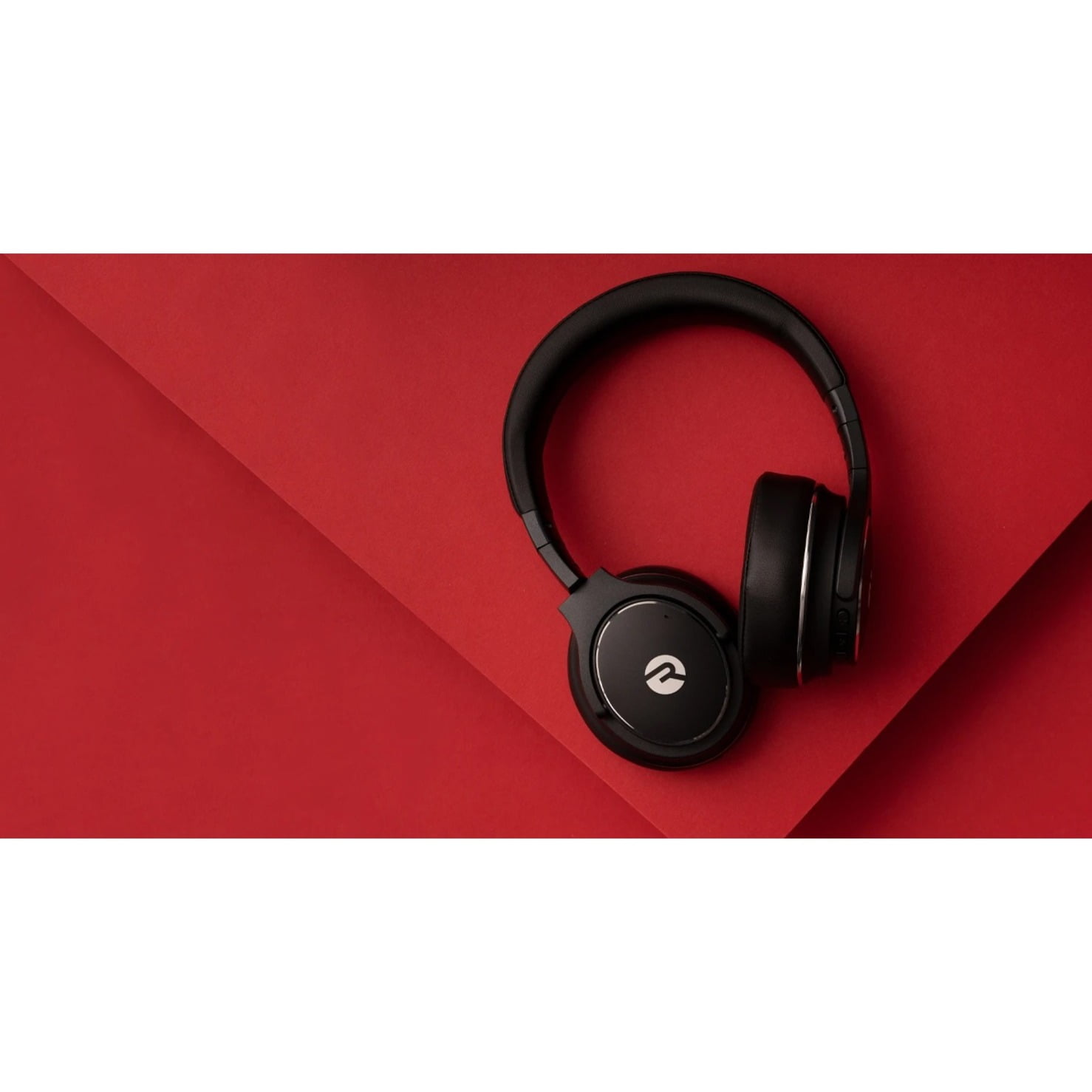 Raycon the Everyday Over-Ear Headphones, bluetooth and wireless with built-in Mic - Carbon Black