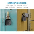 thumbnail image 2 of P30 Smart Keyless Usb Recargable Candado Biométrico Huella Digital Candado Seguridad Antirrobo Monstrate EL008145-00, 2 of 6
