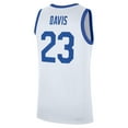 thumbnail image 3 of Men's-Nike Anthony Davis White Kentucky Wildcats Performance Replica Basketball Jersey, 3 of 3