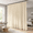 Beige-100"W x 108"L (Pack of 1), variant on Black 100"W x 84"L (Pack of 1) Room Divider Blackout Curtain Panel