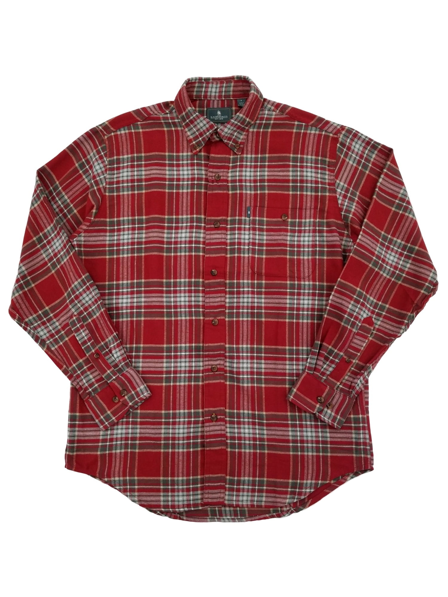 HiLY Mens Cotton Plaid Shirts Long Sleeve Button Down Shirt Regular Fit 3 Colors 