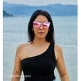 thumbnail image 3 of FEISEDY Retro Square Polarized Sunglasses Women Men Oversized Vintage Shades B2600, 3 of 14