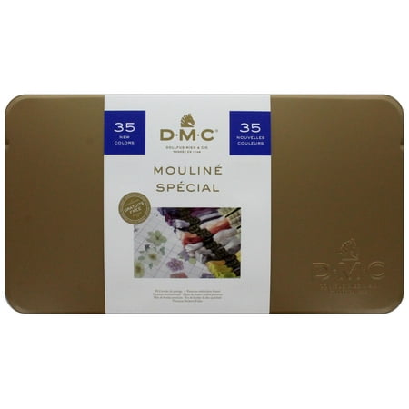 UPC: 0077540934386 | DMC Embroidery Floss Tin 8.7yd 35/Pkg-New Colors