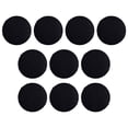 thumbnail image 2 of Abbraccia 10Pcs Fabric Cloth Covered Buttons Flatback Buttons Handmade Making Crafts Shank Buttons for Garment Accessories Formal Dress Black, 2 of 10