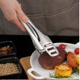 thumbnail image 5 of Btomtd Food Tongs, Stainless Steel Kitchen Tongs Salad Tongs for Cooking, Barbecue, Pastry, Sandwich, Ice, Serving Scissors Tongs, 5 of 6