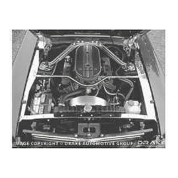 Scott Drake ACC-UHT-67 Underhood Stainless Trim