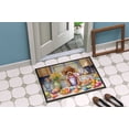 thumbnail image 4 of Decorating Easter Poodle Doormat 27 in x 18 in, 4 of 5