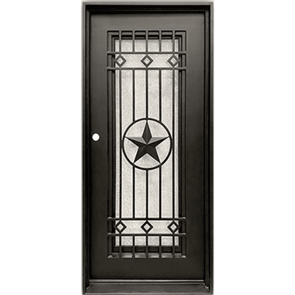 Texas Star Iron Prehung Door