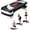 Gray, variant on BarefHaven 31 Inch Adjustable Workout Aerobic Step, Exercise Platform Trainer w 4 Adjustable Risers for Home Gym Fitness Workout,Lightweight
