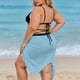 thumbnail image 4 of Mujeres Playa Cover-Ups Sarong con Correas Ajustables, Cortina de Flujo Transparente para Piscina, Vacaciones de Resort Y Desgaste Informal, 4 of 9