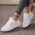 thumbnail image 7 of Willtoo Women's Breathable Lace Floral Hollow Out Sneakers, Low-Top Athletic Shoes for Women Casual Sneakers – Lightweight Non-Slip Athletic Footwear, 7 of 7