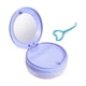 thumbnail image 5 of Caja de almacenamiento de aparatos ortopédicos con espejo Estuche para limpieza de retenedores Mujeres Niños Azul, 5 of 9