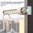 thumbnail image 3 of LLC Portable Travel Wall Hanging Drying Rack for Clothes, Coats, and Laundry, 3 of 5