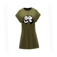 thumbnail image 3 of Vestido Corto de Verano para Mujer, Minivestido Suave Y Moderno para Adolescentes para Salidas Nocturnas Y Aniversarios. SG, 3 of 7