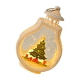 thumbnail image 4 of Farol navideño Decoración navideña Luz nocturna Iluminación navideña creativa Farol Arbol de Navidad, 4 of 9