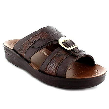 Aerosoft Footwear A5805Soft BrownUS Men 6 Classico Men Sandals - Soft ...