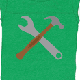 thumbnail image 4 of Inktastic Future Carpenter Tools Hammer Wrench Boys Baby Bodysuit, 4 of 5