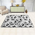 thumbnail image 2 of Dreamtimes French Bulldog Dog Non-Slip Area Rug 72"x48", Cute Soft Non Slip Washable Floor Mats for Indoor Front Porch,Living Room, Bedroom,Kitchen, 2 of 5