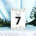 thumbnail image 2 of Hand Painted Wave 1-100 Wedding Table Number Cardss Double Sided Paper Cardss For Reception Events Parties Baby Shower Birthday 4x6 Inch, 2 of 3