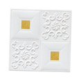 thumbnail image 3 of Autoadhesivo 3D de pared papel tapiz paneles de pared Dorado Gloria Pegatina de techo del panel de pared 3D, 3 of 9