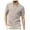 Beige, variant on Designer Summer Men's Casual Shirts Cotton Linen Solid Color Short Sleeve Shirts Tops,Size M-3XL