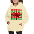 thumbnail image 4 of Sudadera con capucha para niñas y niños, sudadera de manga larga con cuello redondo y estampado de moda, jersey con bolsillo, sudadera de poliéster para niñas, 4 of 8
