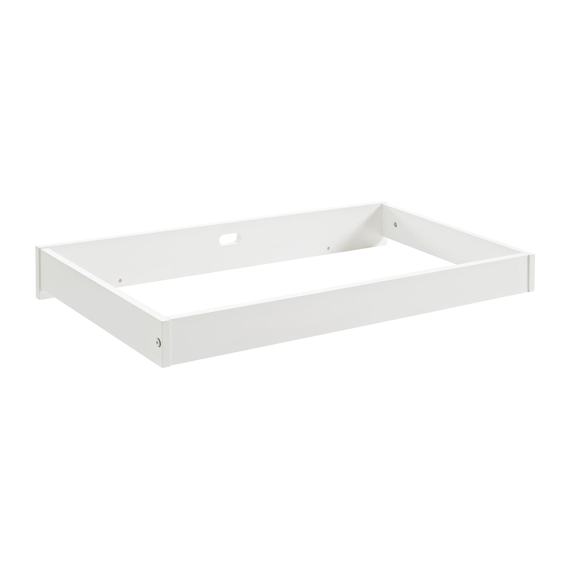 white changing topper