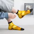 thumbnail image 2 of Pofeuu Ripe Yellow Lemon Print 30cm Socks, Adult Running Hiking Socks for Youth and Adult, 2 of 7