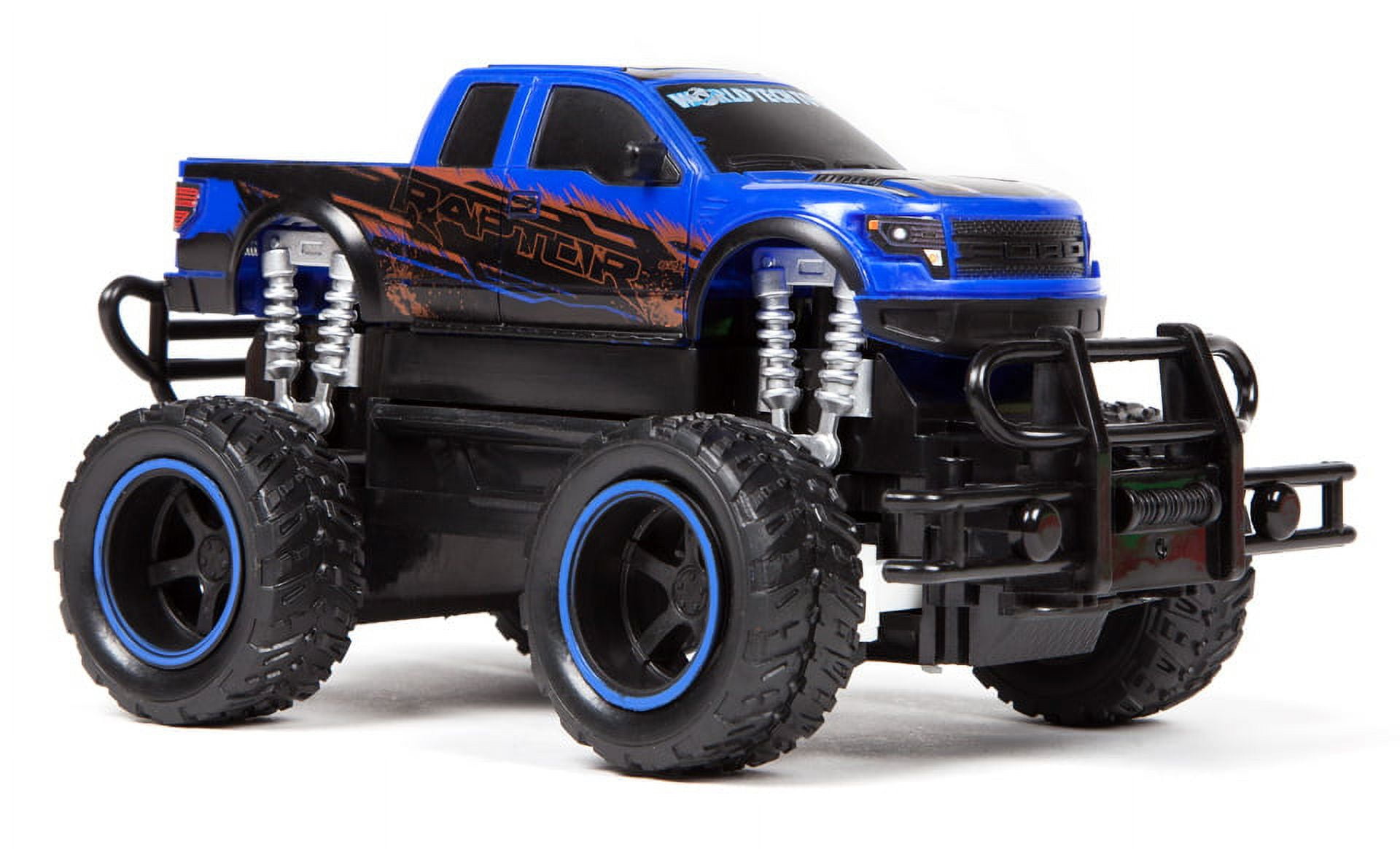 Ford F-150 SVT Raptor Police Pursuit 1:24 Electric RC Monster Truck Double Pack