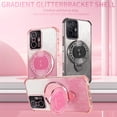 thumbnail image 2 of Kickstand Case for Xiaomi 11T Pro Cover Soft TPU Silicone Phone Case with Luxury Magnetic Mirror Stand Shell for Women Men Anti-Fall Protective Cover Compatible with Xiaomi 11T Pro Case, 2 of 7