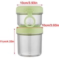 thumbnail image 5 of YIEMEEN Portable Breakfast Cup with Lid and Spoon for Students Office Worker and Travel, 5 of 20