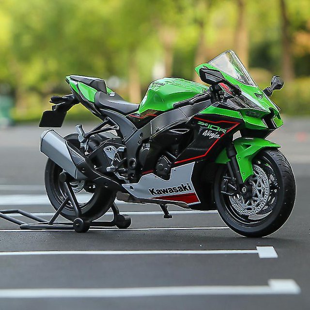 1. Modelo de motocicleta Kawasaki Ninja ZX10R a escala 1/12 - Edición de coleccionistan2. Kawasaki Ninja ZX10R de alta calidad